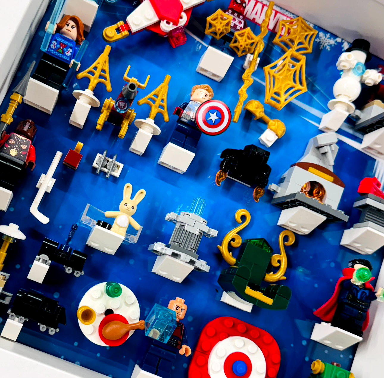 Display Frame for Lego ® Marvel 76267 advent Calendar 2023