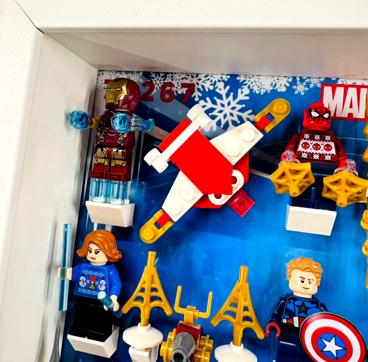 Display Frame for Lego ® Marvel 76267 advent Calendar 2023