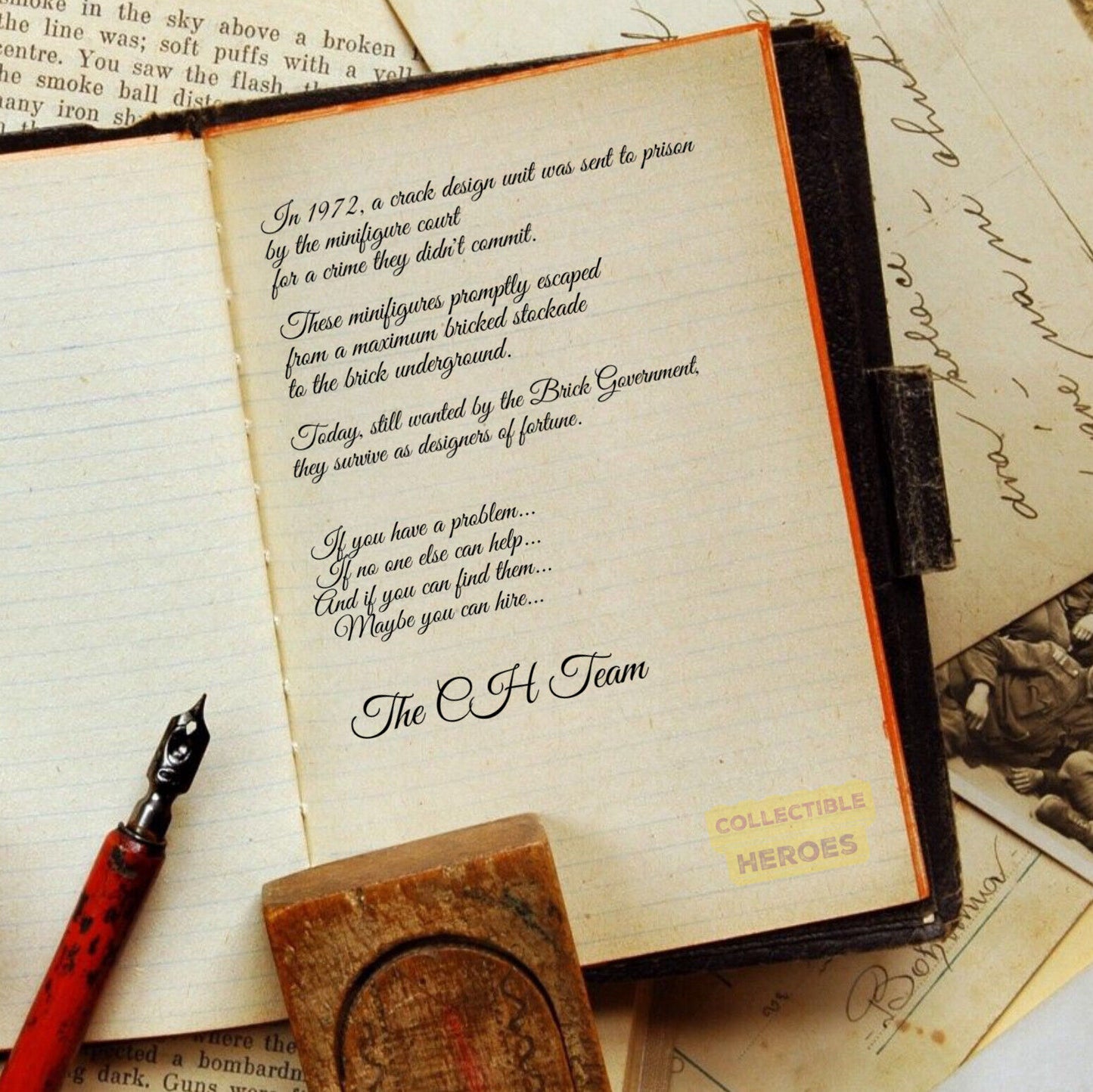 Display Frame for Lego ® Star Wars AT AT figures 27cm