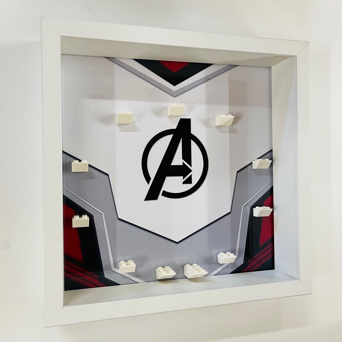 Display case Frame for Lego ® Marvel Avengers minifigures 27cm