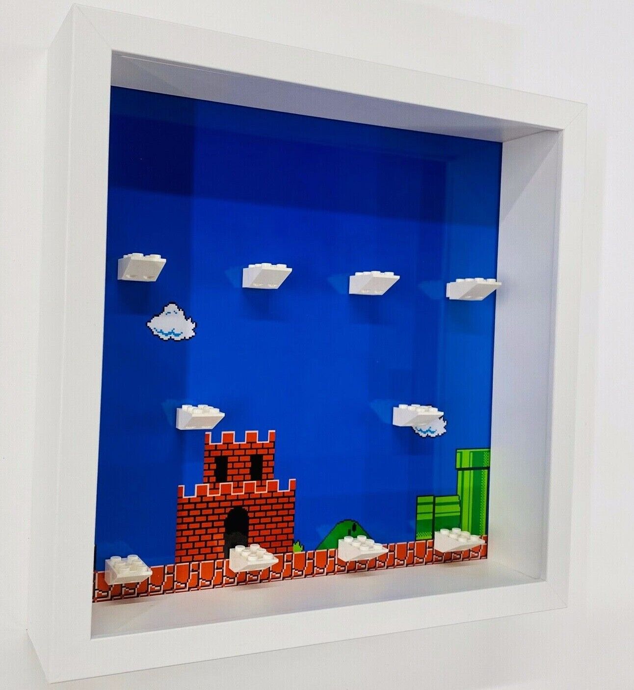 Display case Frame for Lego ® Super Mario Series 1 minifigures 27cm