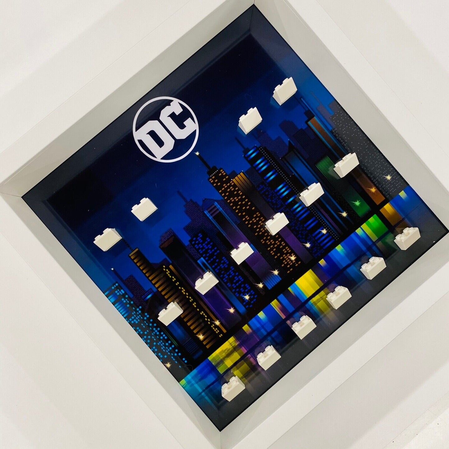 Display Frame for Lego ® DC Comics Series minifigures 71026 27cm