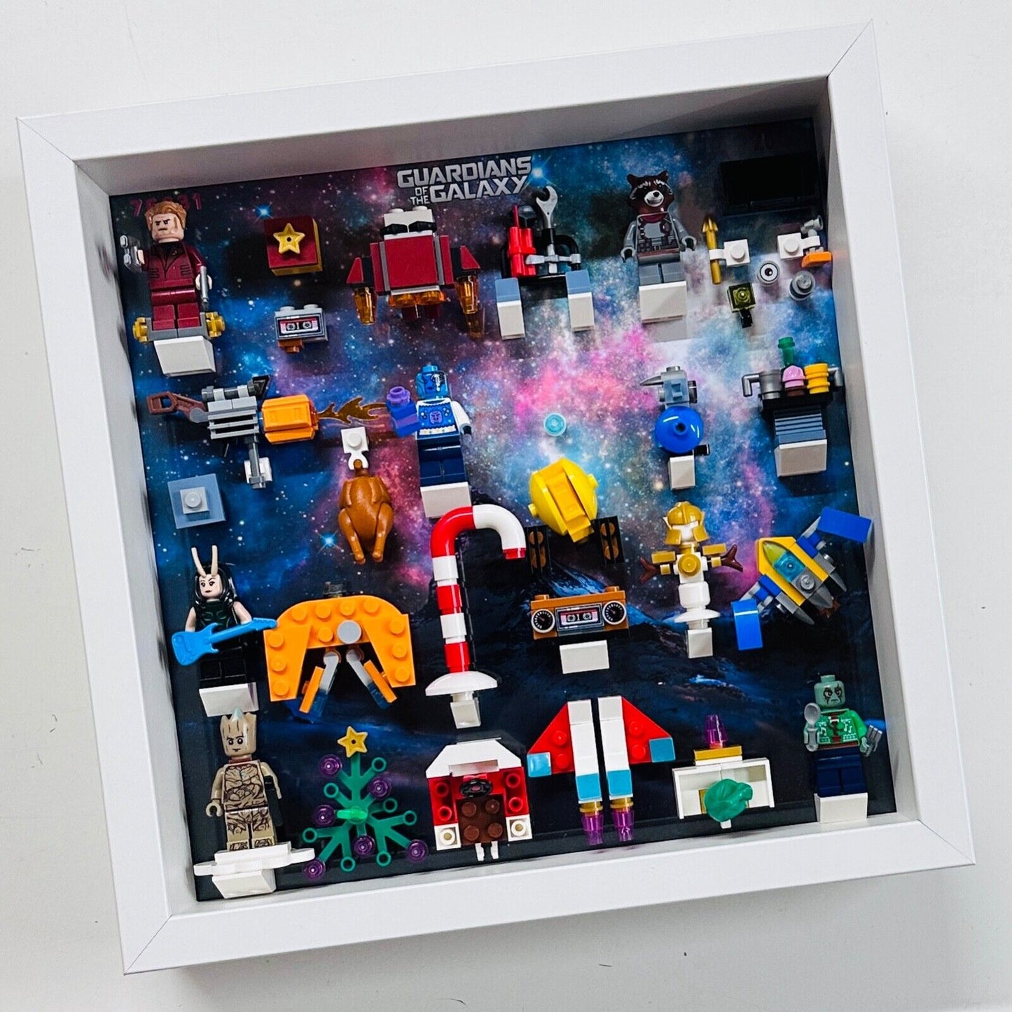 Display Frame for Lego ® Marvel Guardians of the galaxy advent Calendar 2022