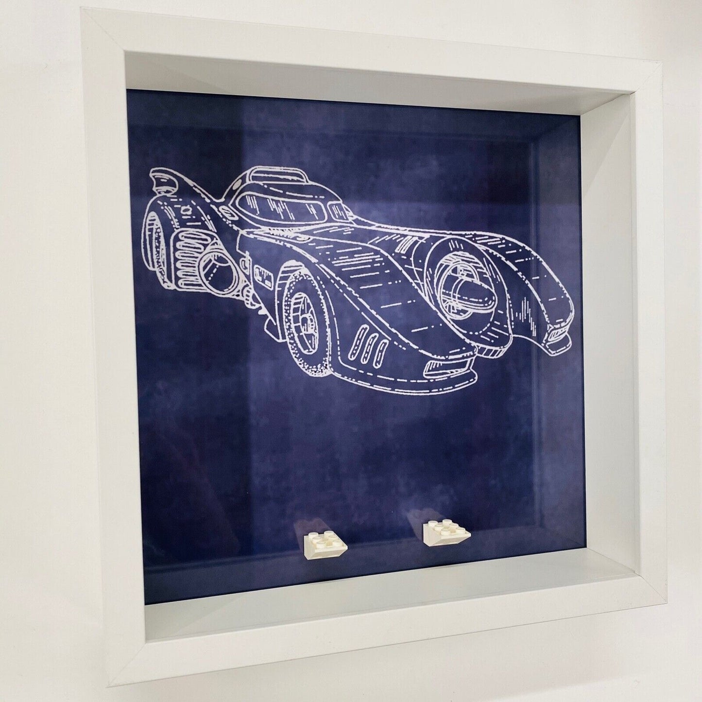 Display Frame for Lego ® 1989 Batmobile 76139 minifigures 27cm