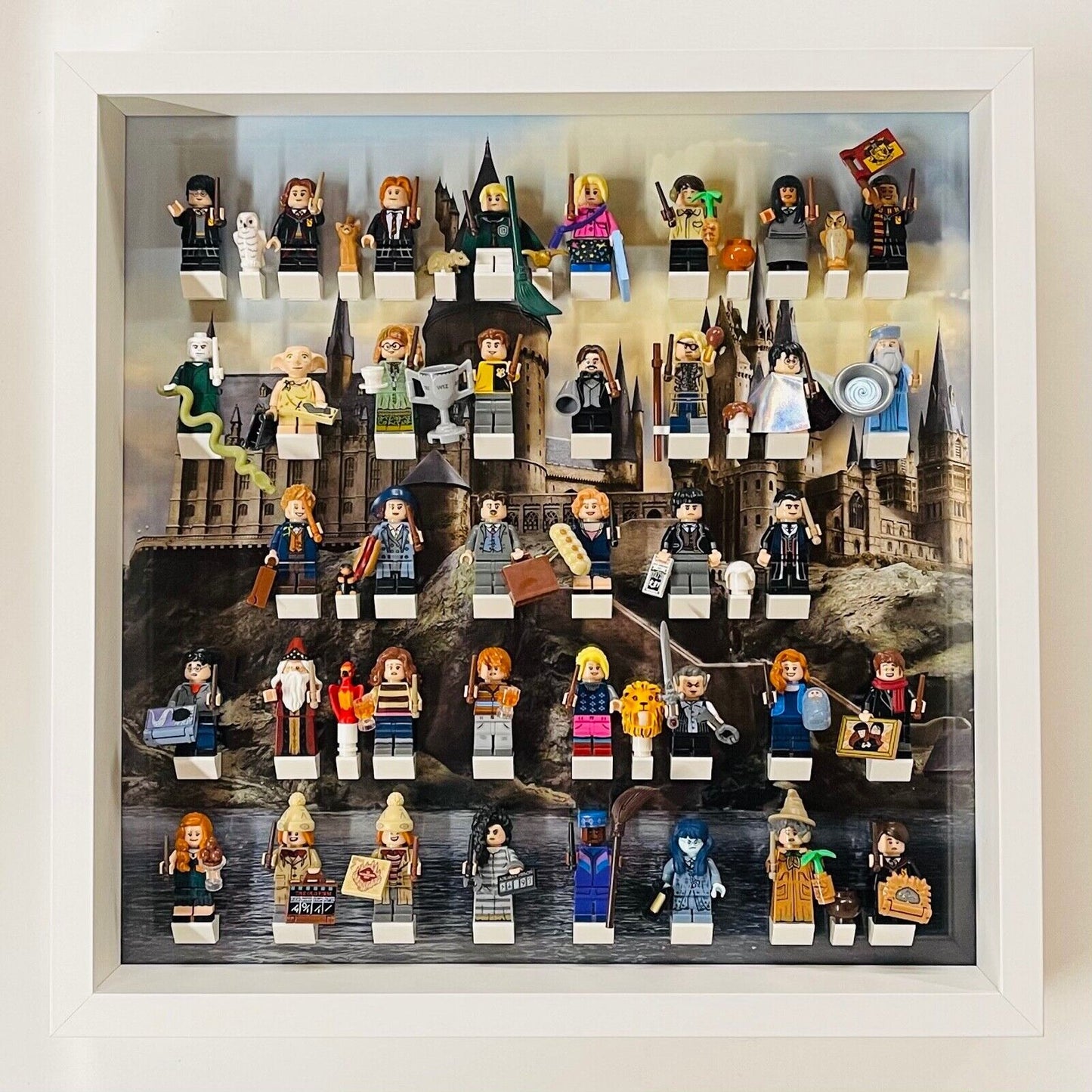 Large Display Frame case For Lego ® Harry Potter Series 1 & 2 Minifigures 37cm