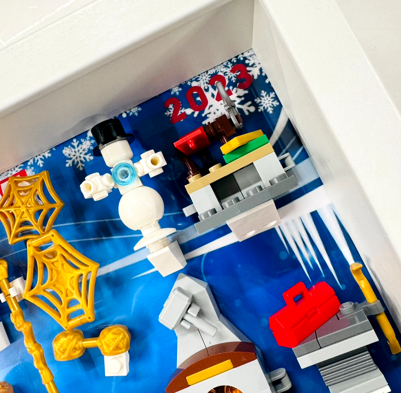 Display Frame for Lego ® Marvel 76267 advent Calendar 2023