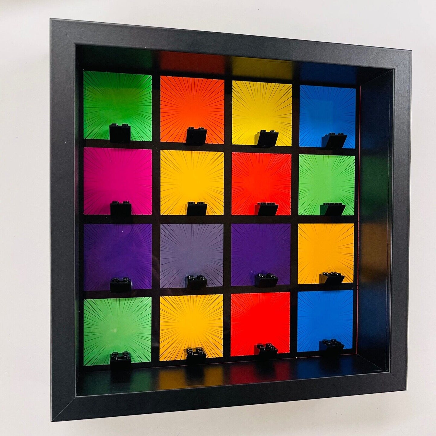 Display case Frame For Lego ® Dc Comic Marvel General Minifigures 27cm