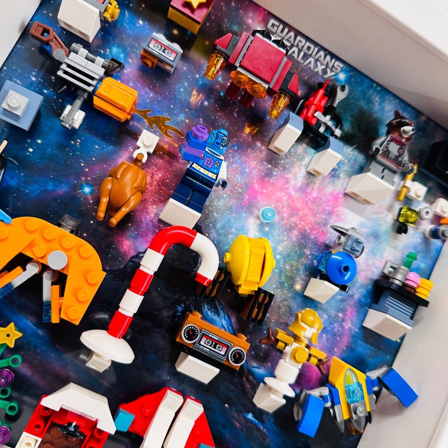 Display Frame for Lego ® Marvel Guardians of the galaxy advent Calendar 2022