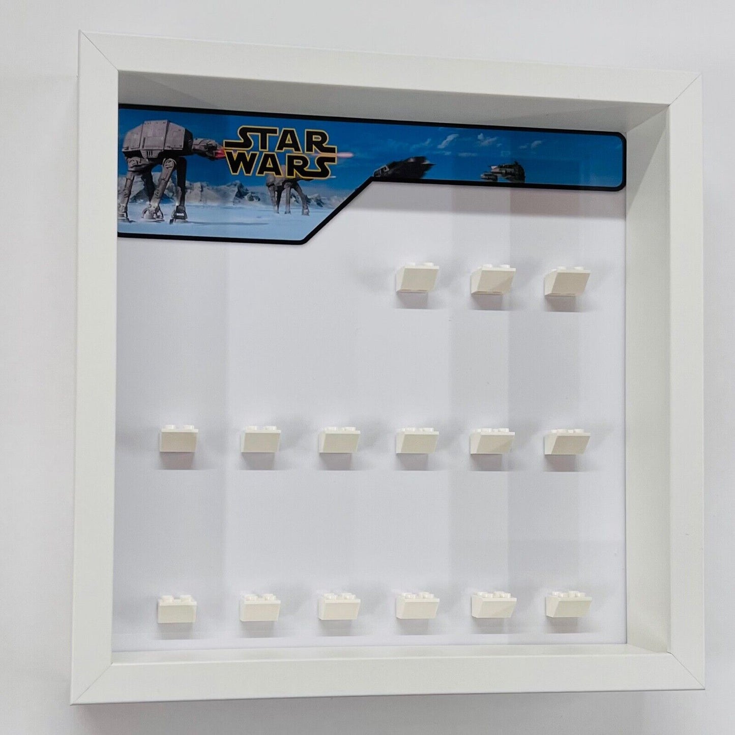 Display Frame for Lego ® Star Wars Empire Strikes Back minifigures figures 27cm