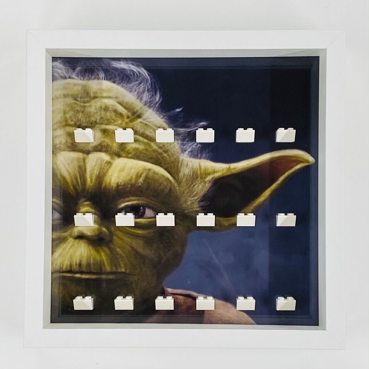 Display case Frame for Lego ® Star Wars minifigures figures Yoda 27cm