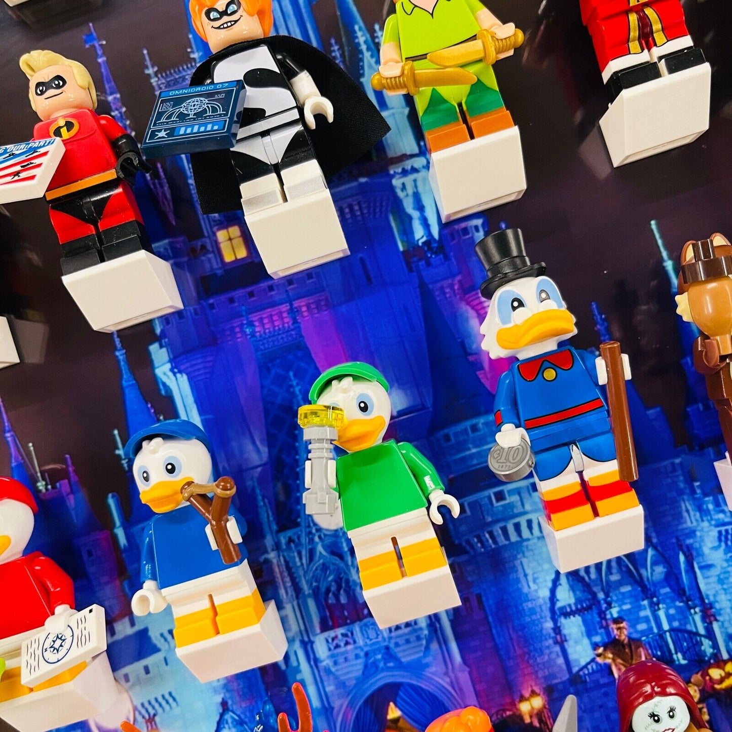 Large Display case Frame For Lego ® Disney Series 1 & 2 Minifigures 37cm