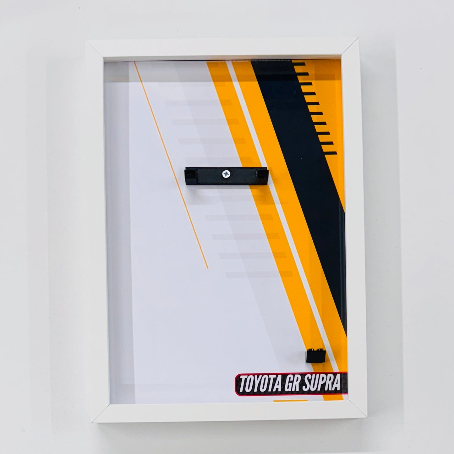 Display Wall Mount Frame for Lego ® Speed Champions Toyota GR Supra