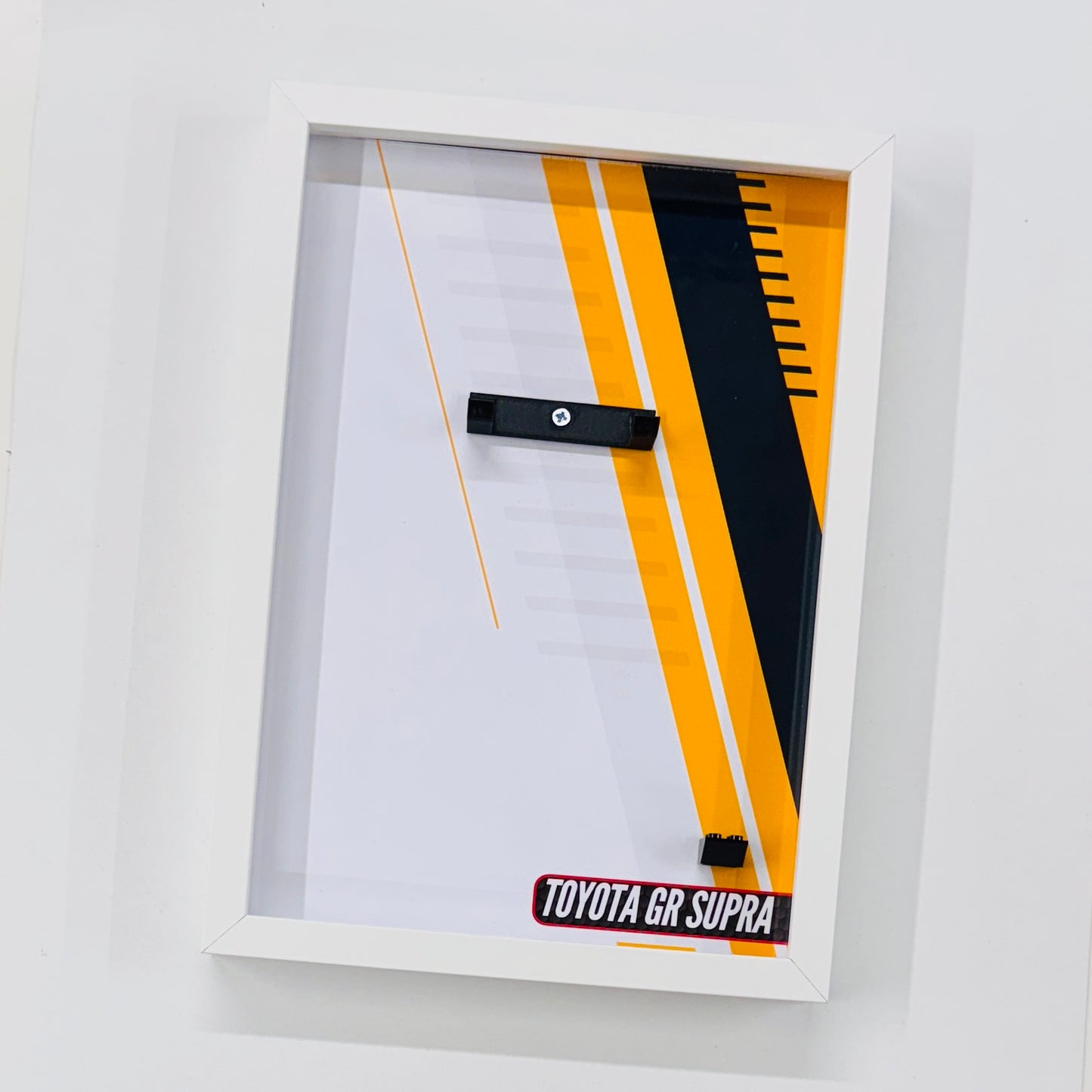 Display Wall Mount Frame for Lego ® Speed Champions Toyota GR Supra