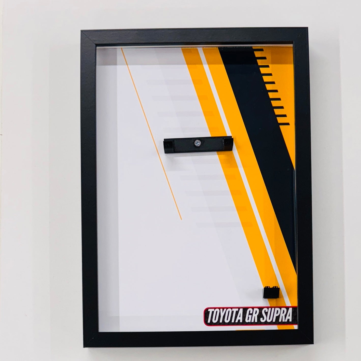 Display Wall Mount Frame for Lego ® Speed Champions Toyota GR Supra