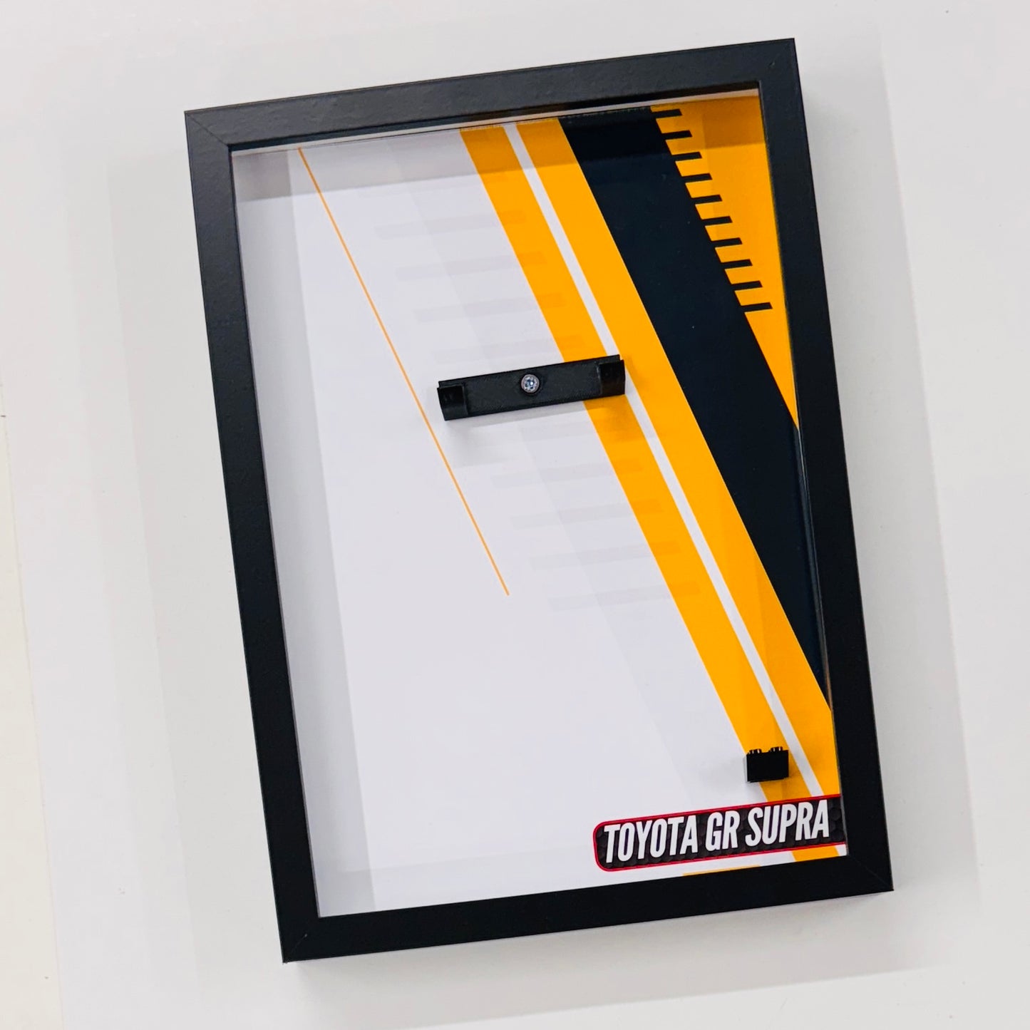 Display Wall Mount Frame for Lego ® Speed Champions Toyota GR Supra