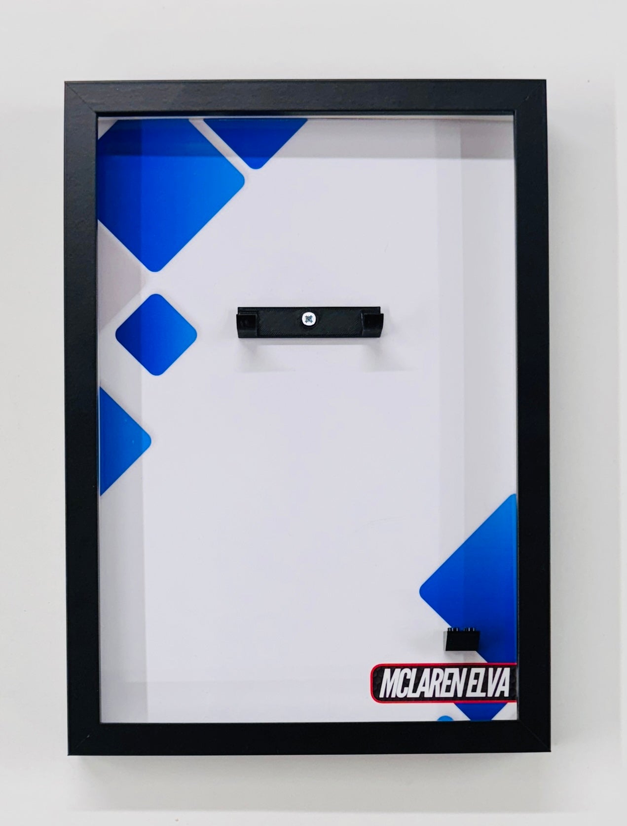 Display Wall Mount Frame for Lego ® Speed Champions McLaren Elva