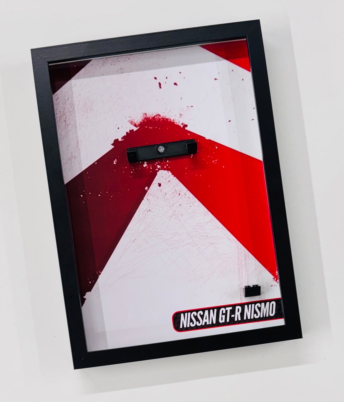 Display Wall Mount Frame for Lego ® Speed Champions Nissan GT-R Nismo