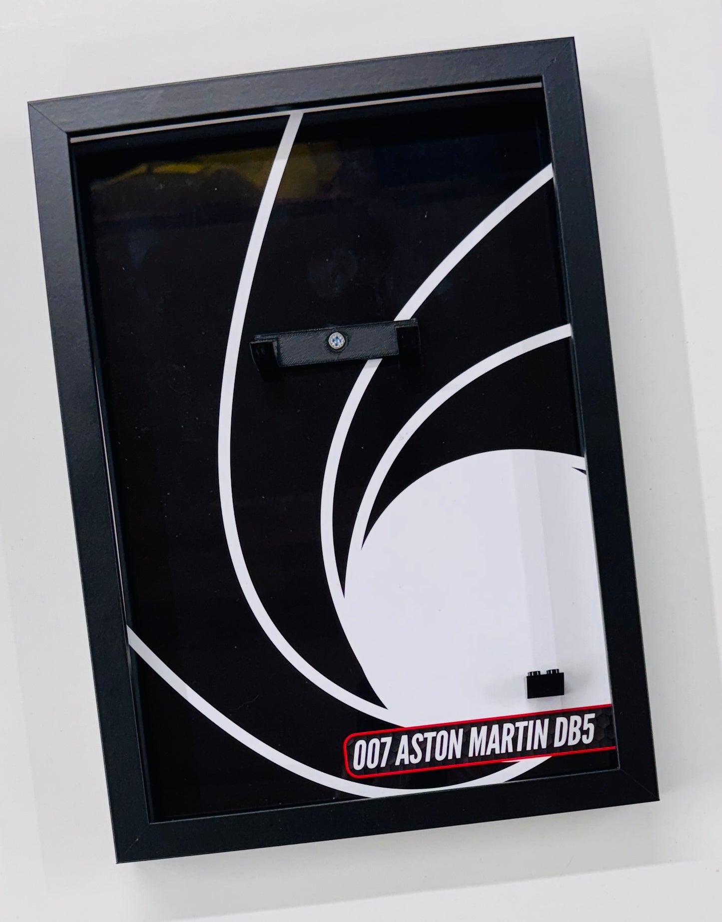 Display Wall Mount Frame for Lego ® Speed Champions 007 Aston Martin DB5