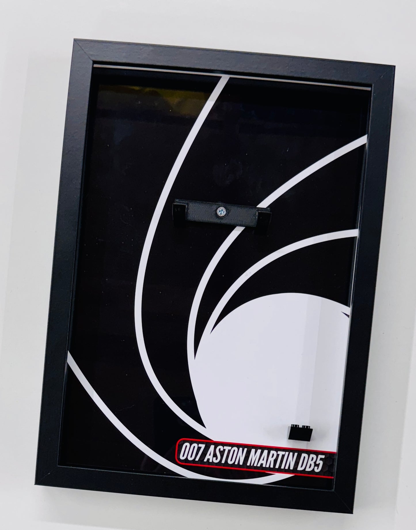 Display Wall Mount Frame for Lego ® Speed Champions 007 Aston Martin DB5