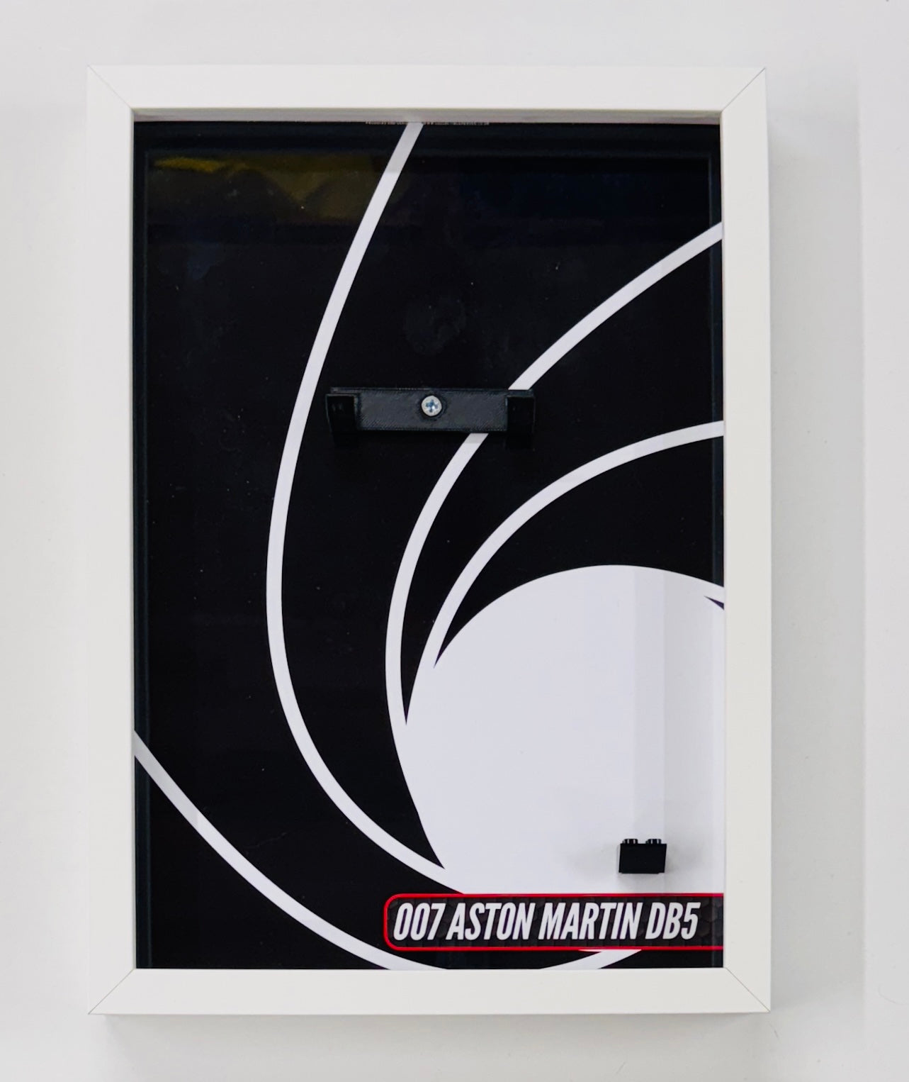 Display Wall Mount Frame for Lego ® Speed Champions 007 Aston Martin DB5
