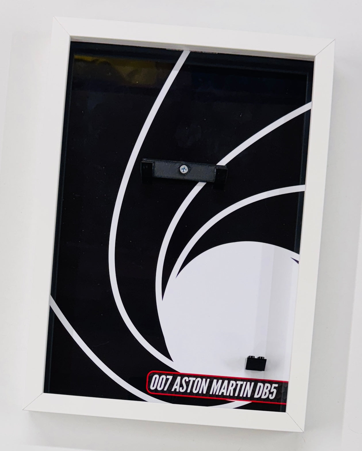Display Wall Mount Frame for Lego ® Speed Champions 007 Aston Martin DB5