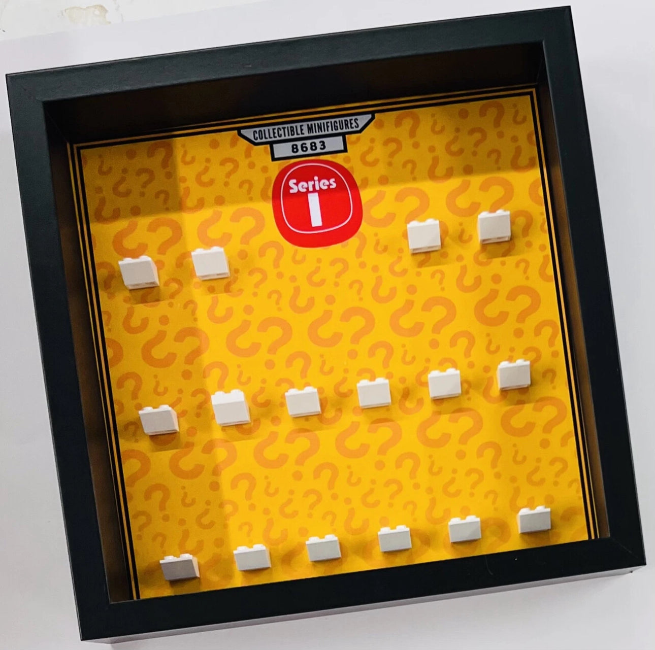 Display Frame For Lego Series 1 Minifigures 8683 No Figures 27cm