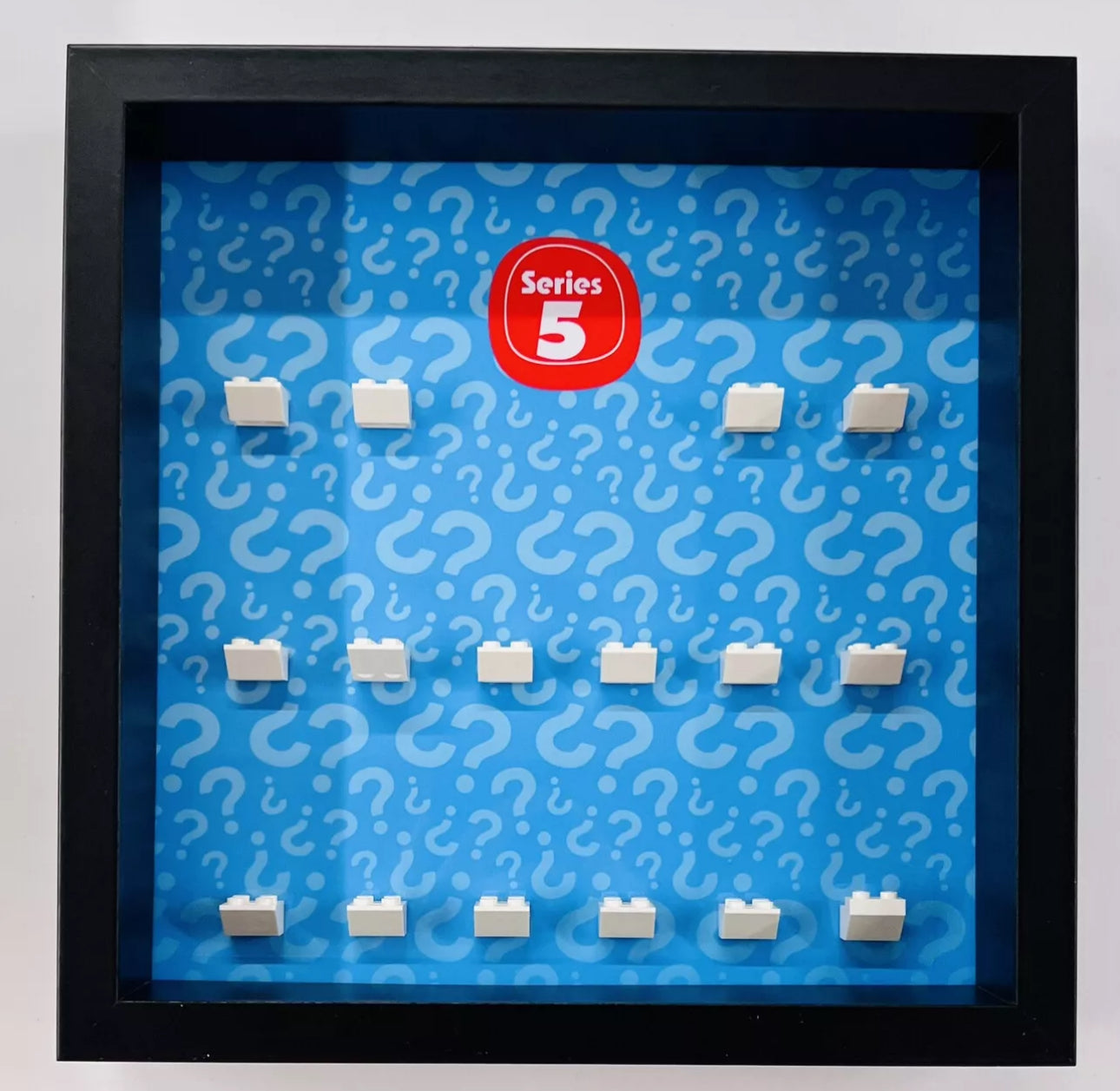 Display Frame For Lego Series 5 Minifigures 8805 No Figures 27cm