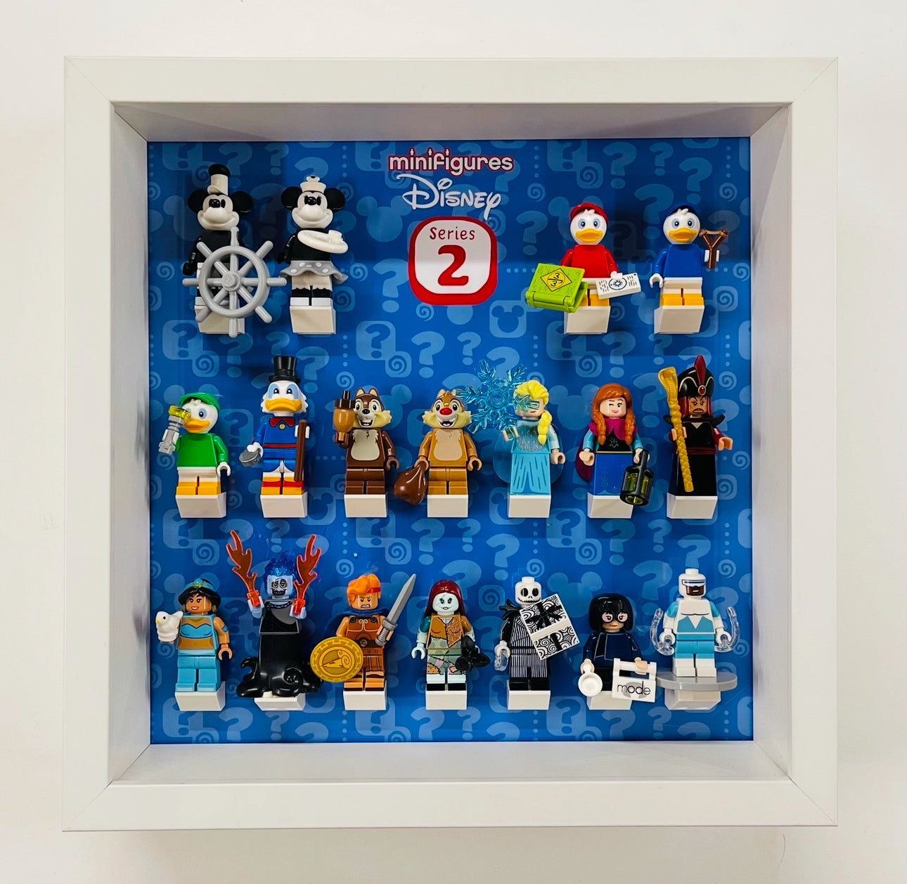 Display Frame For Lego ® Disney Series 2 Minifigures 71024 Figures 27cm