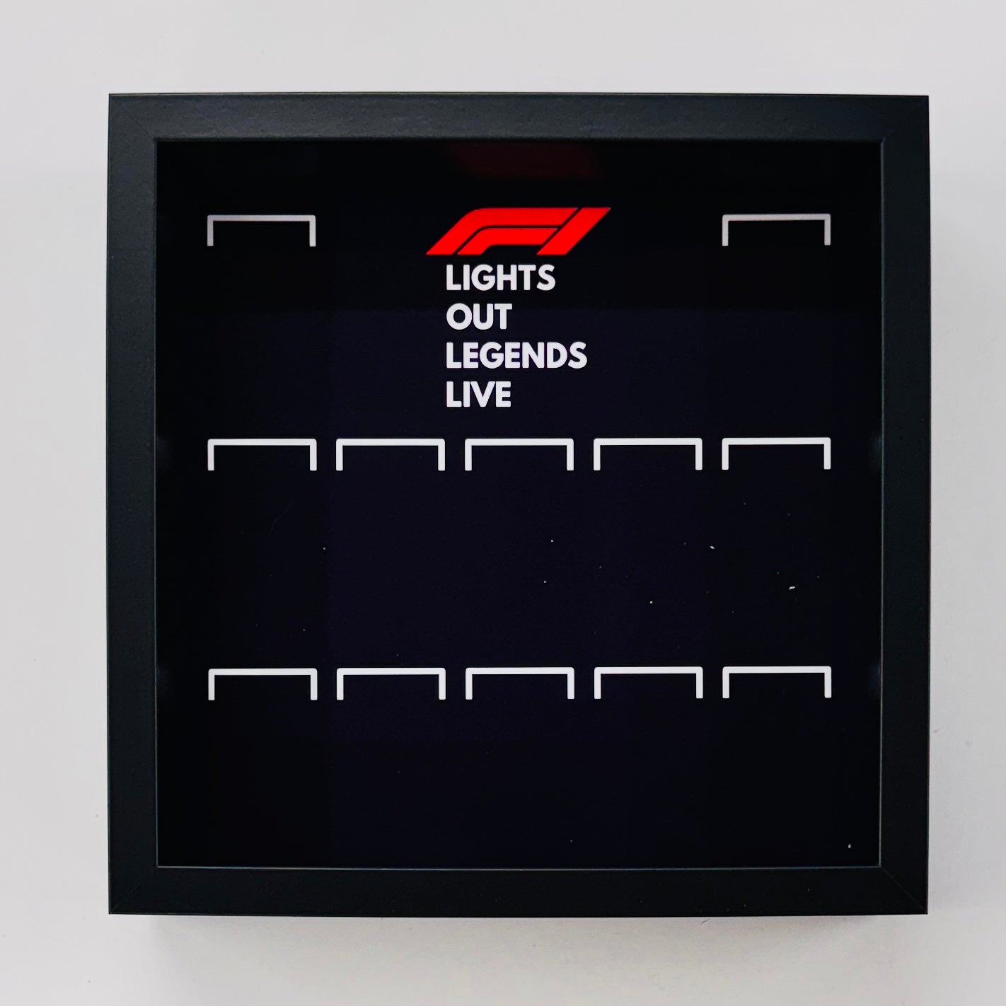 Display Frame Case For Lego Formula One F1 Collectible Race Cars 71049