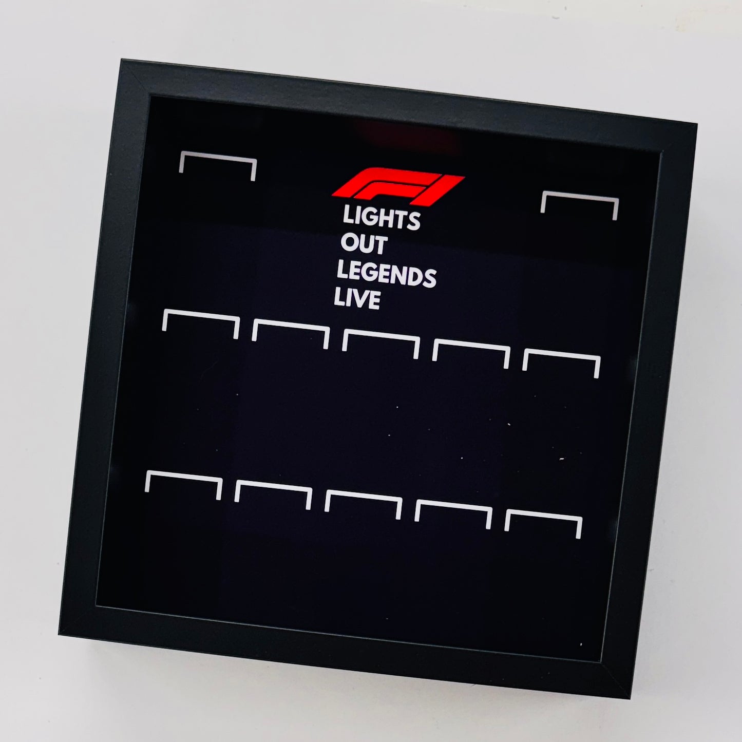 Display Frame Case For Lego Formula One F1 Collectible Race Cars 71049