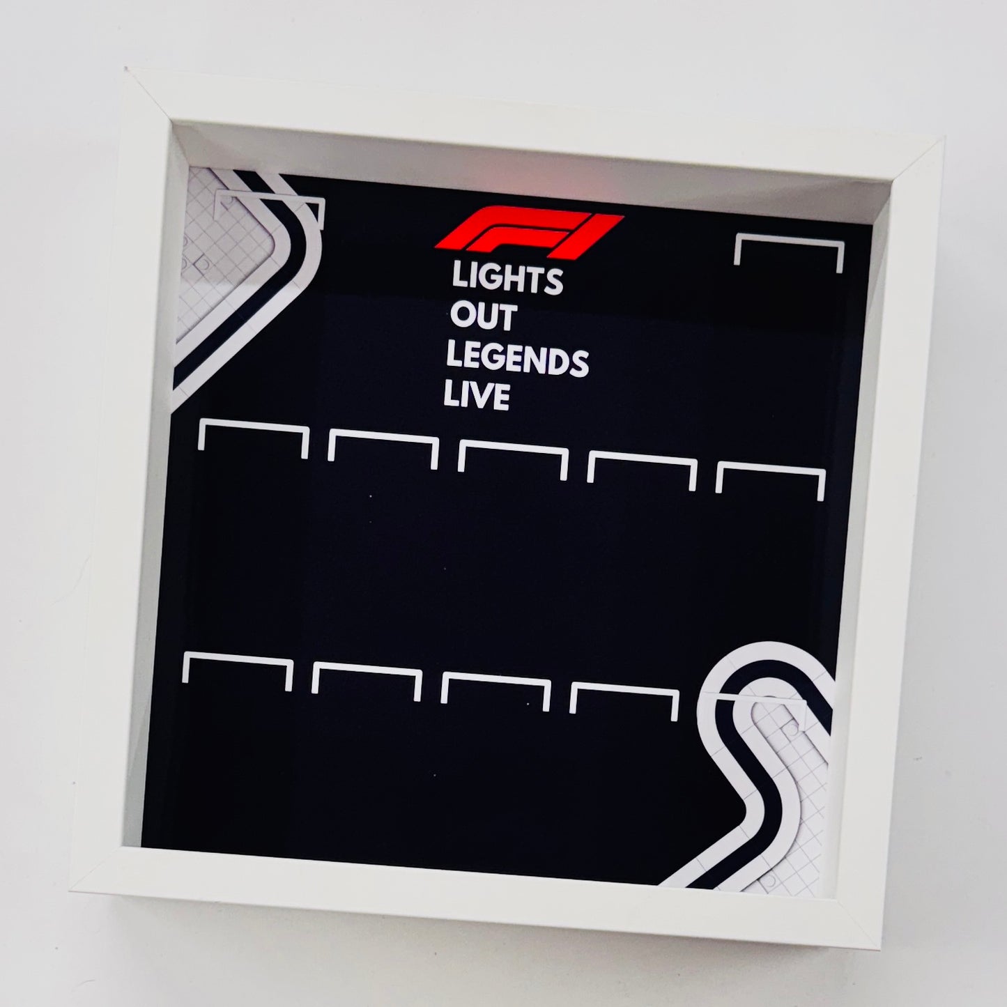Display Frame Case For Lego Formula One F1 Collectible Race Cars 71049 V2