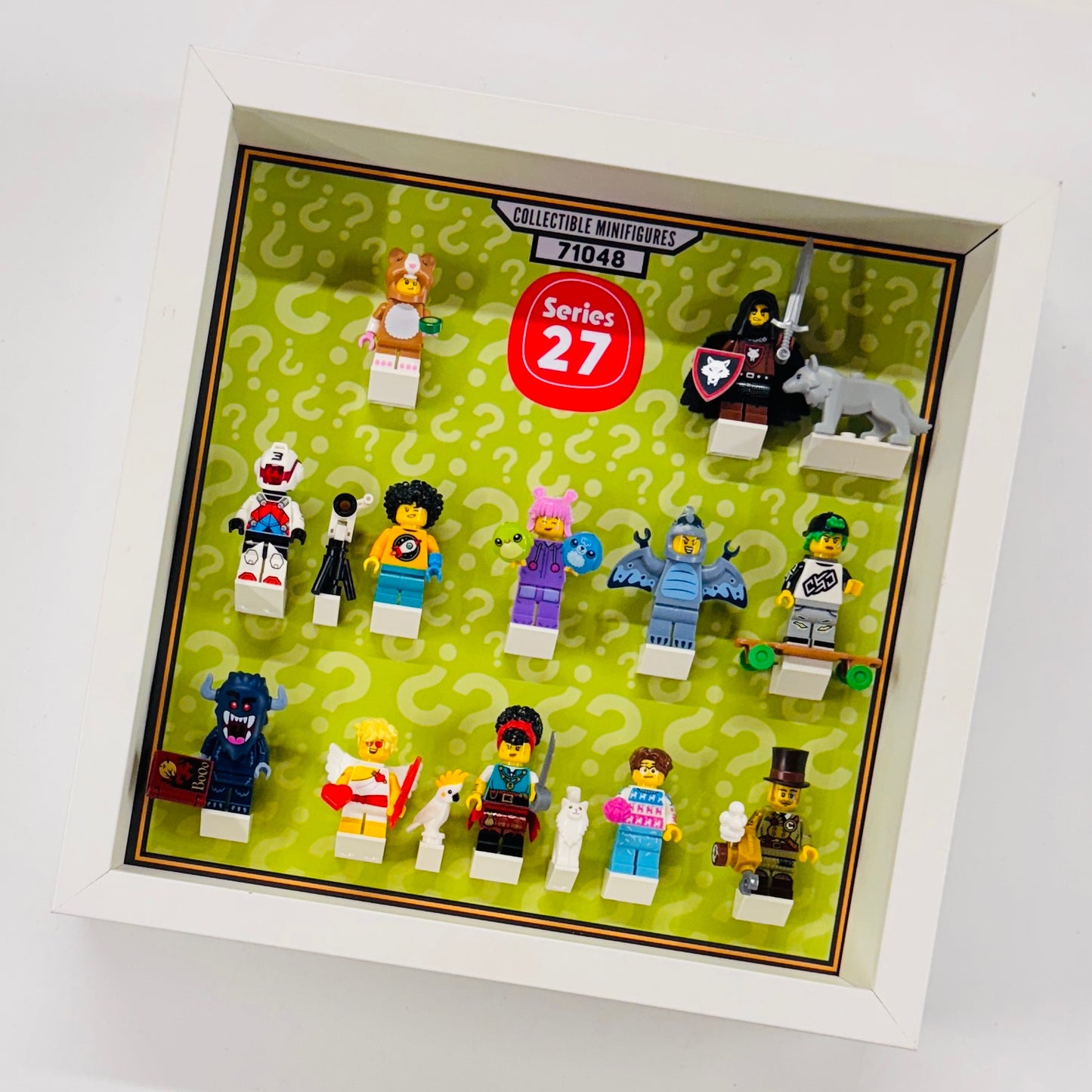 Display Frame Case For Lego Series 27 71048 Minifigures 27CM CMF
