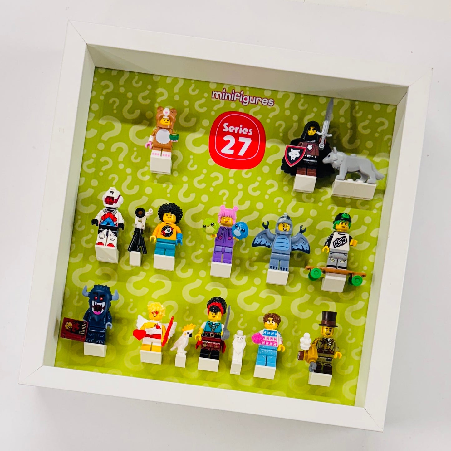 Display Frame Case For Lego Series 27 71048 Minifigures 27CM CMF