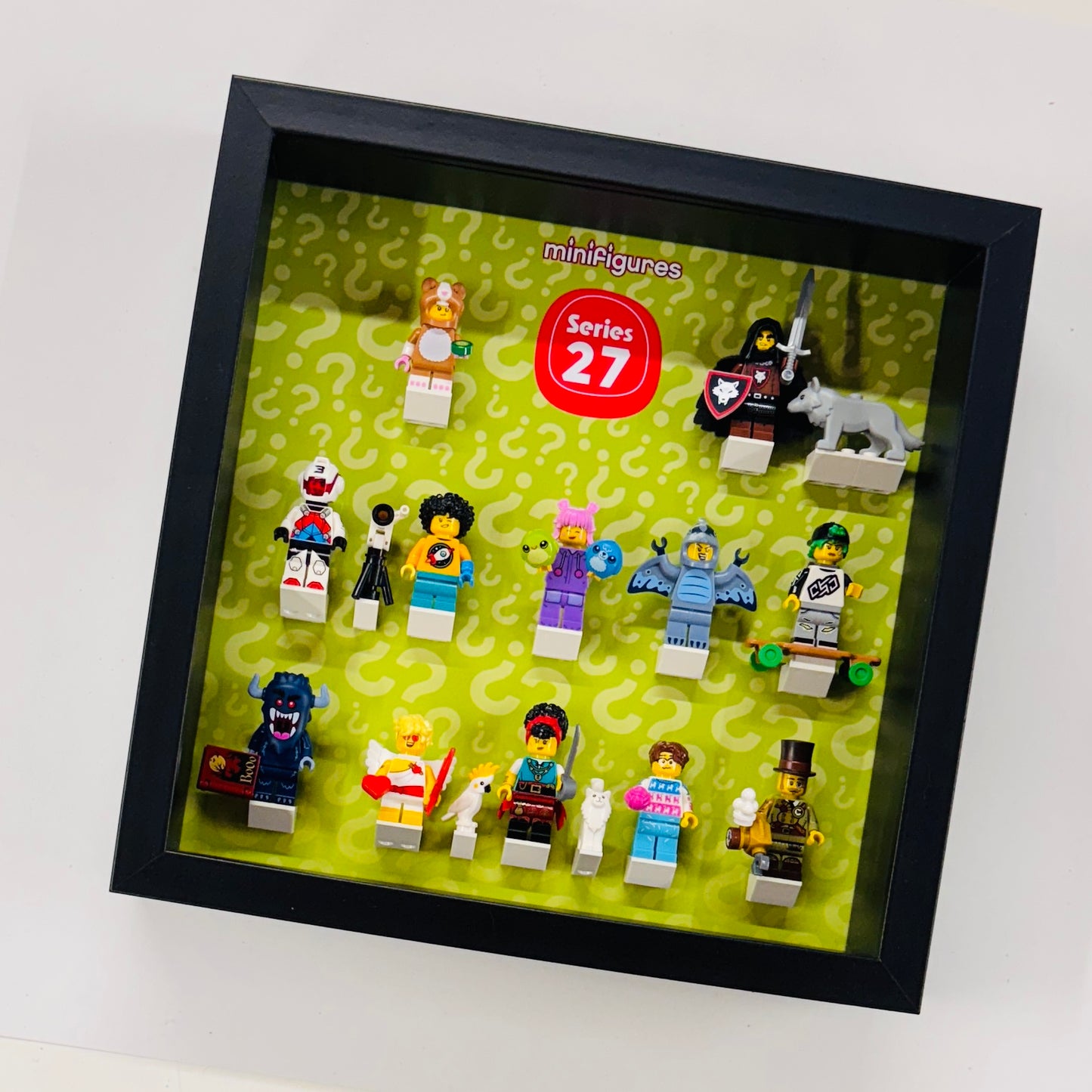 Display Frame Case For Lego Series 27 71048 Minifigures 27CM CMF