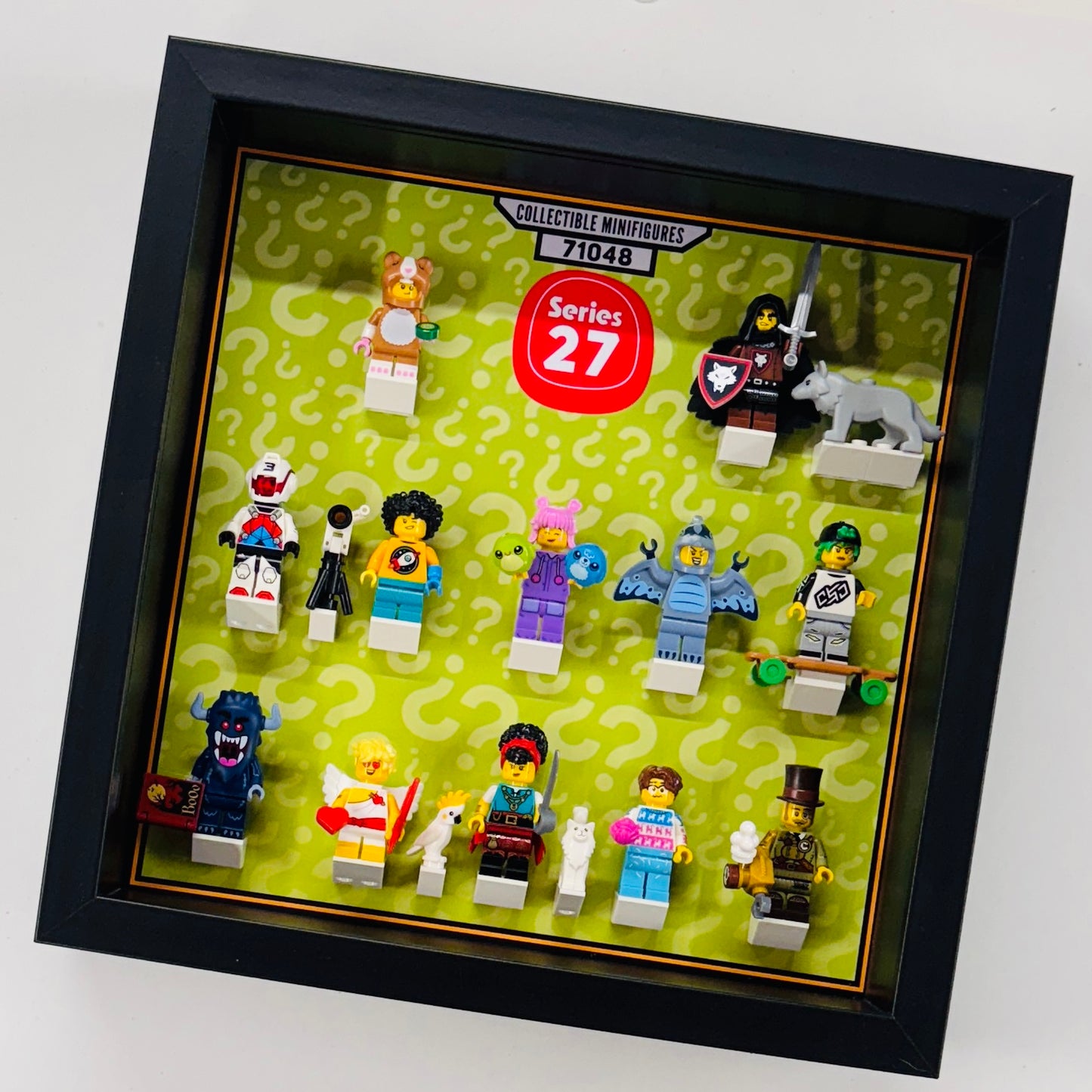 Display Frame Case For Lego Series 27 71048 Minifigures 27CM CMF