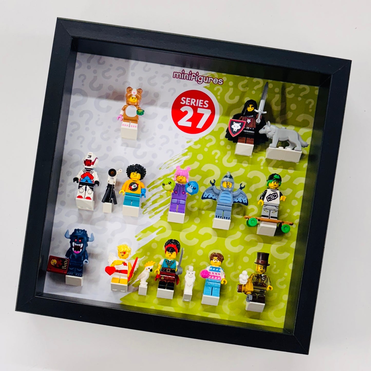 Display Frame Case For Lego Series 27 Minifigures 27CM CMF 71048