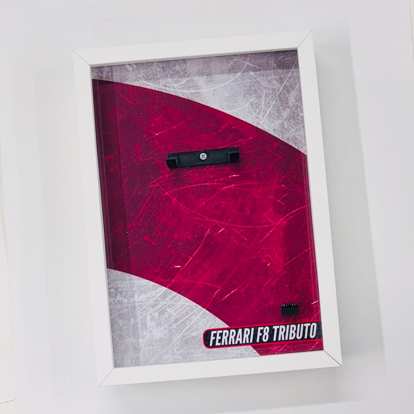 Display Wall Mount Frame for Lego ® Speed Champions Ferrari F8 Tributo