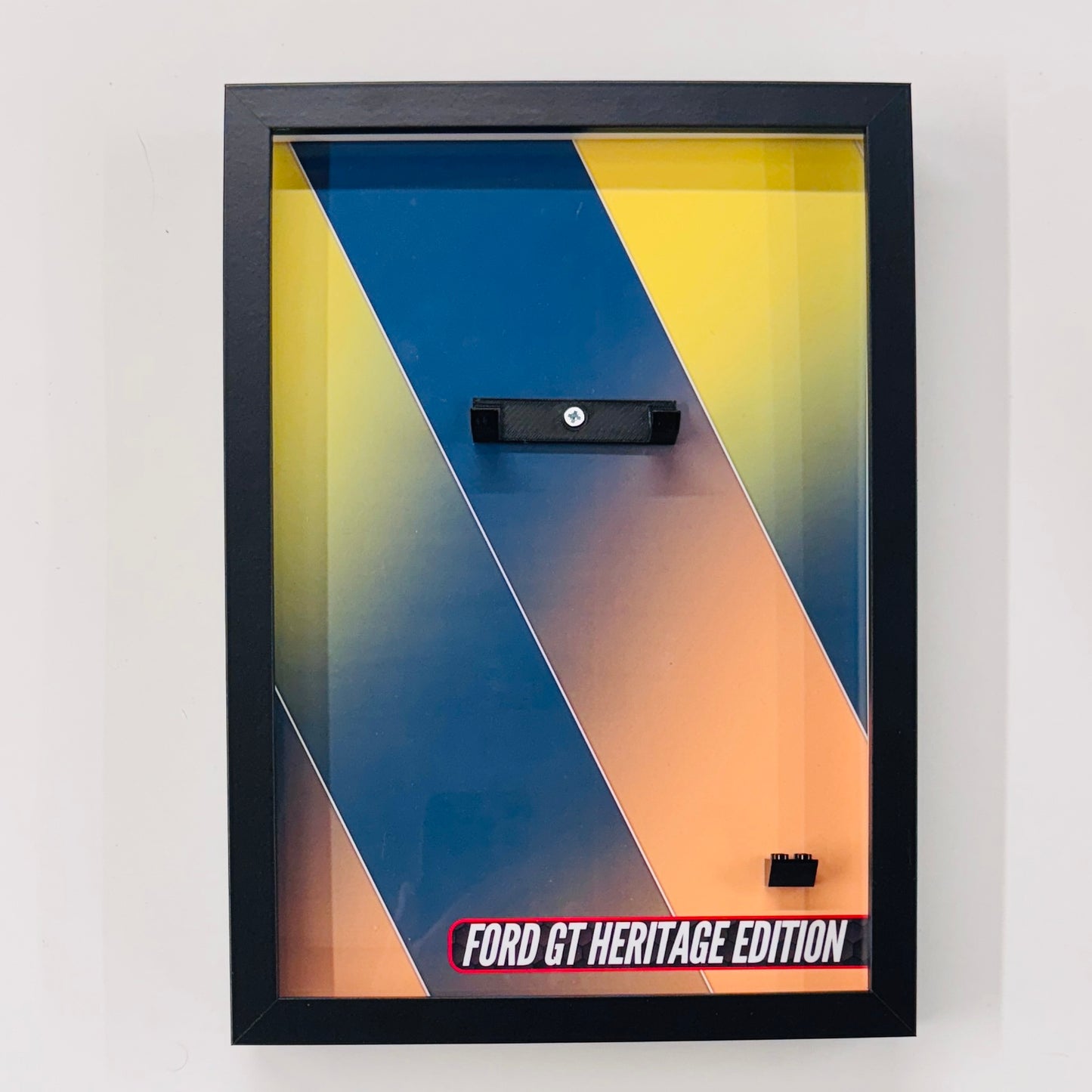 Display Wall Mount Frame for Lego ® Speed Champions Ford GT Heritage Edition