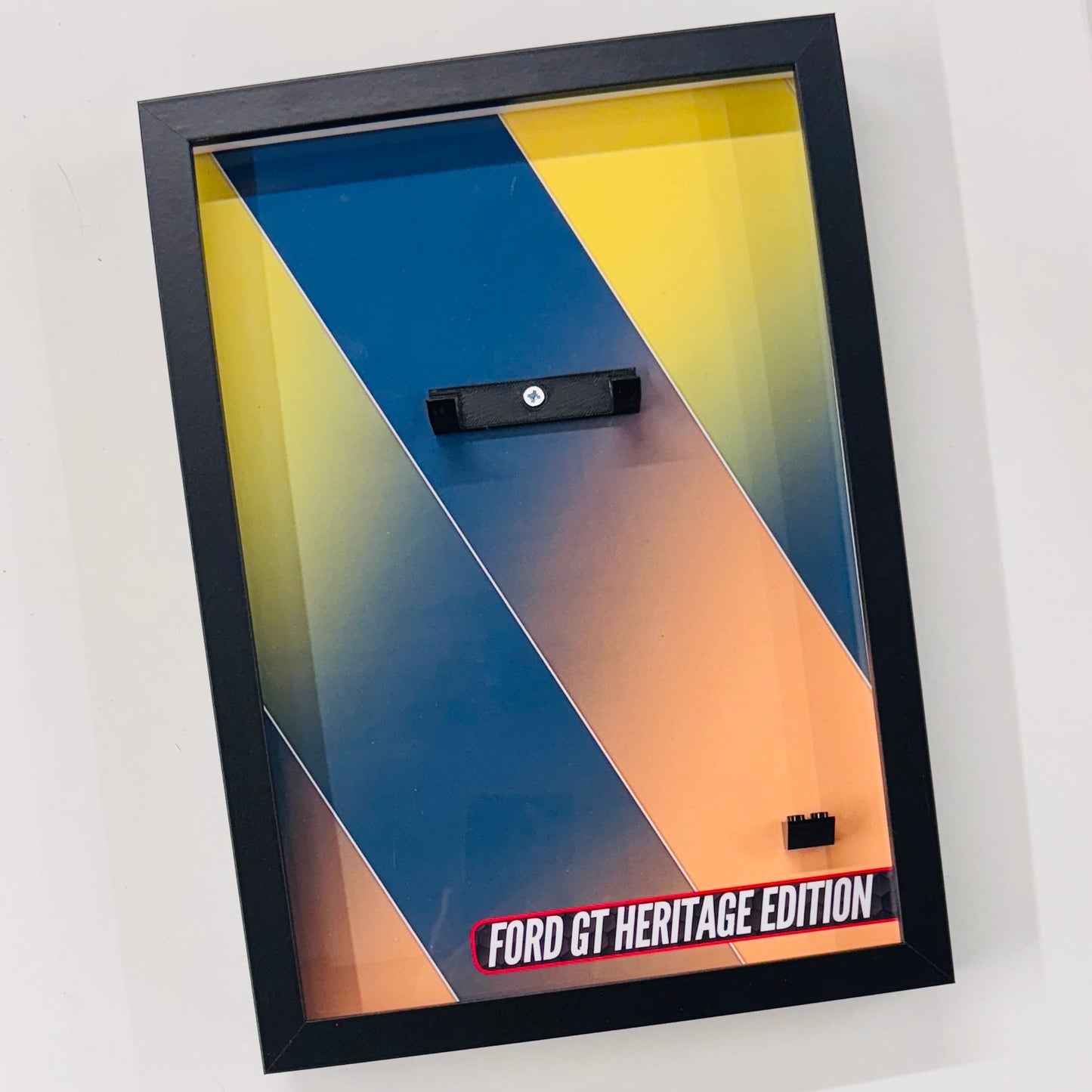Display Wall Mount Frame for Lego ® Speed Champions Ford GT Heritage Edition