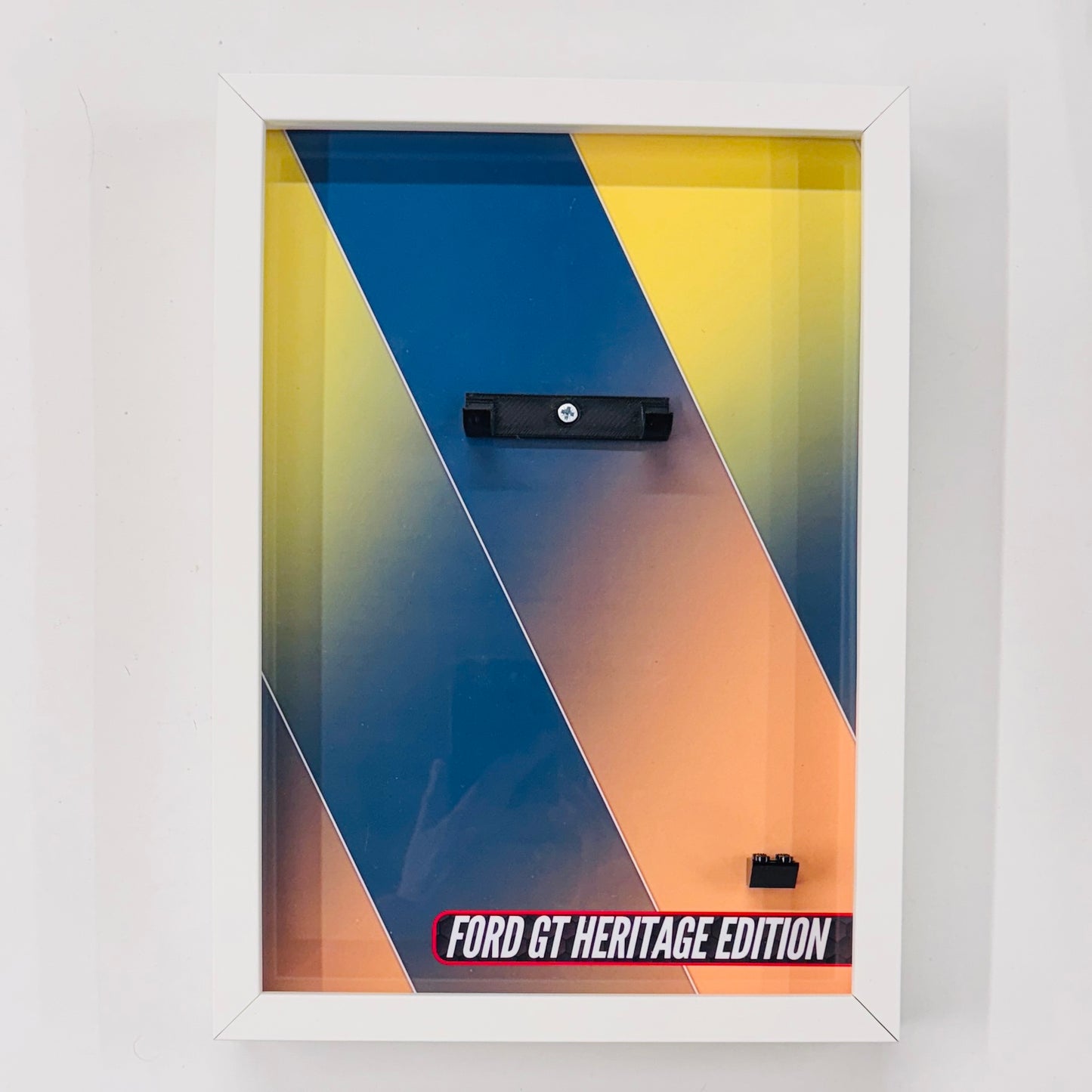Display Wall Mount Frame for Lego ® Speed Champions Ford GT Heritage Edition