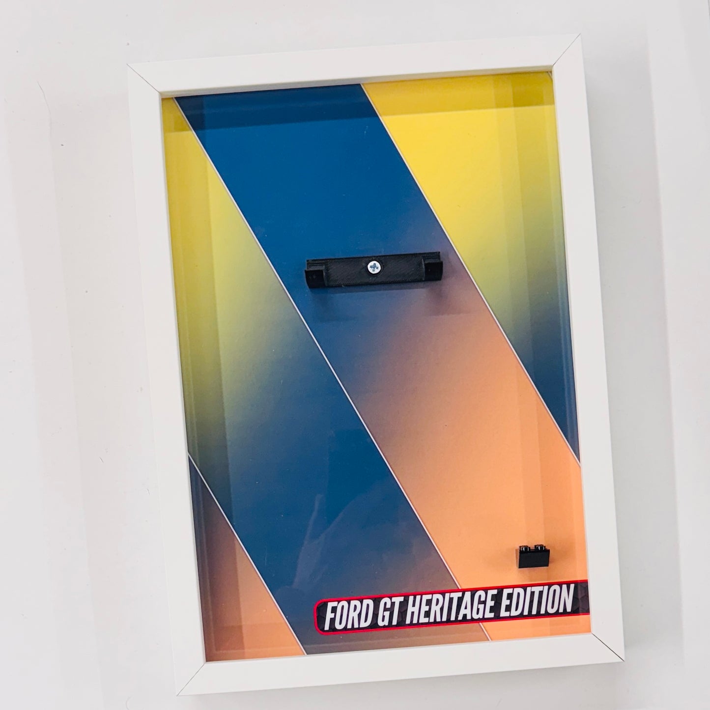 Display Wall Mount Frame for Lego ® Speed Champions Ford GT Heritage Edition