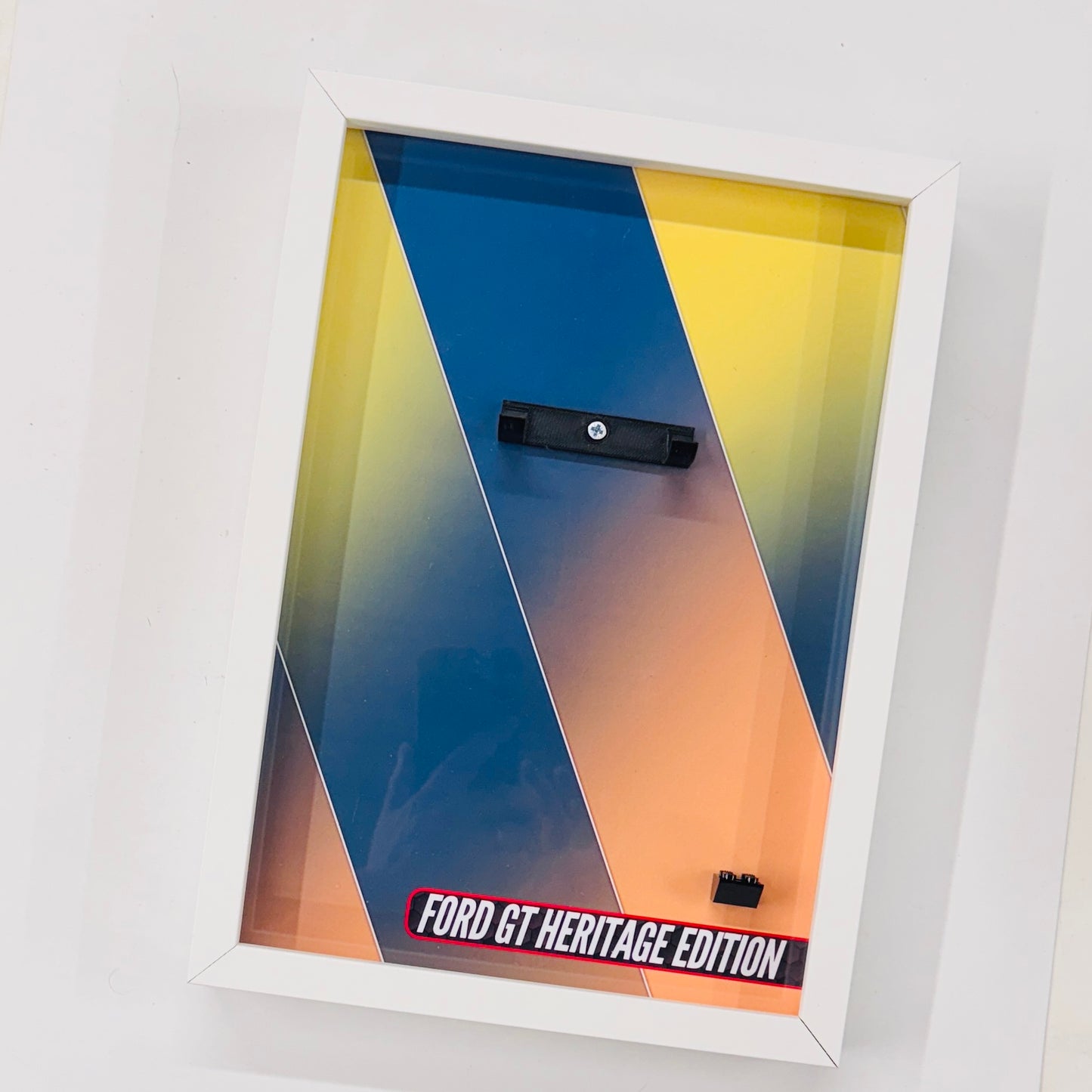 Display Wall Mount Frame for Lego ® Speed Champions Ford GT Heritage Edition
