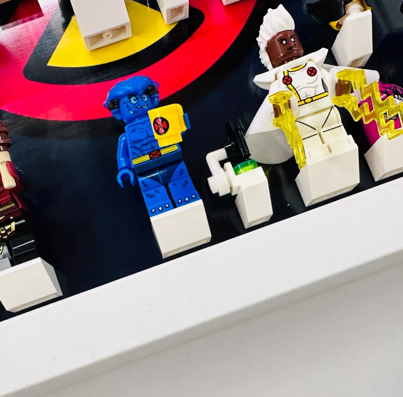 Display case Frame for Lego ® Marvel Series 2 71039 minifigures 27cm