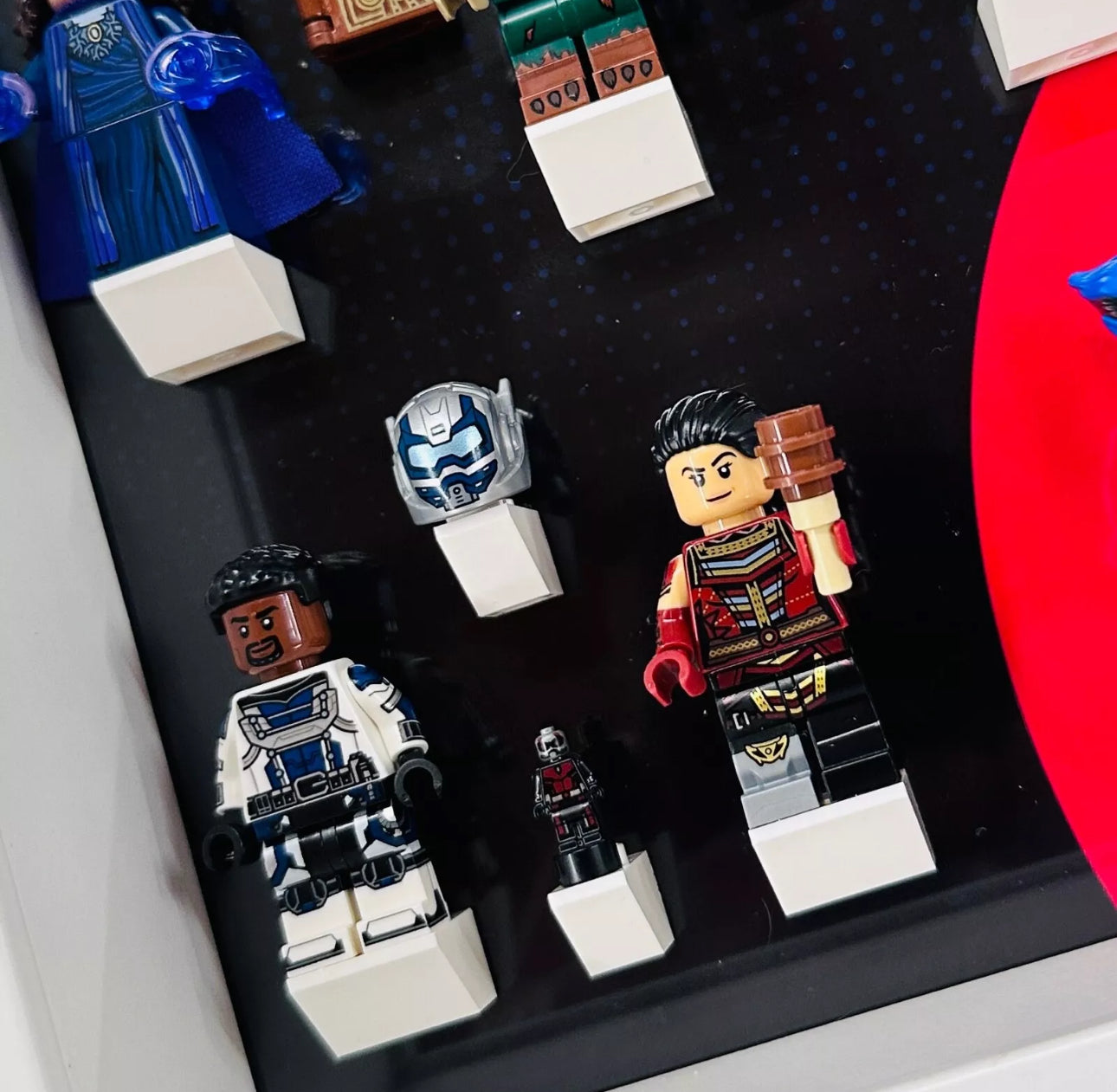 Display case Frame for Lego ® Marvel Series 2 71039 minifigures 27cm (Copy)