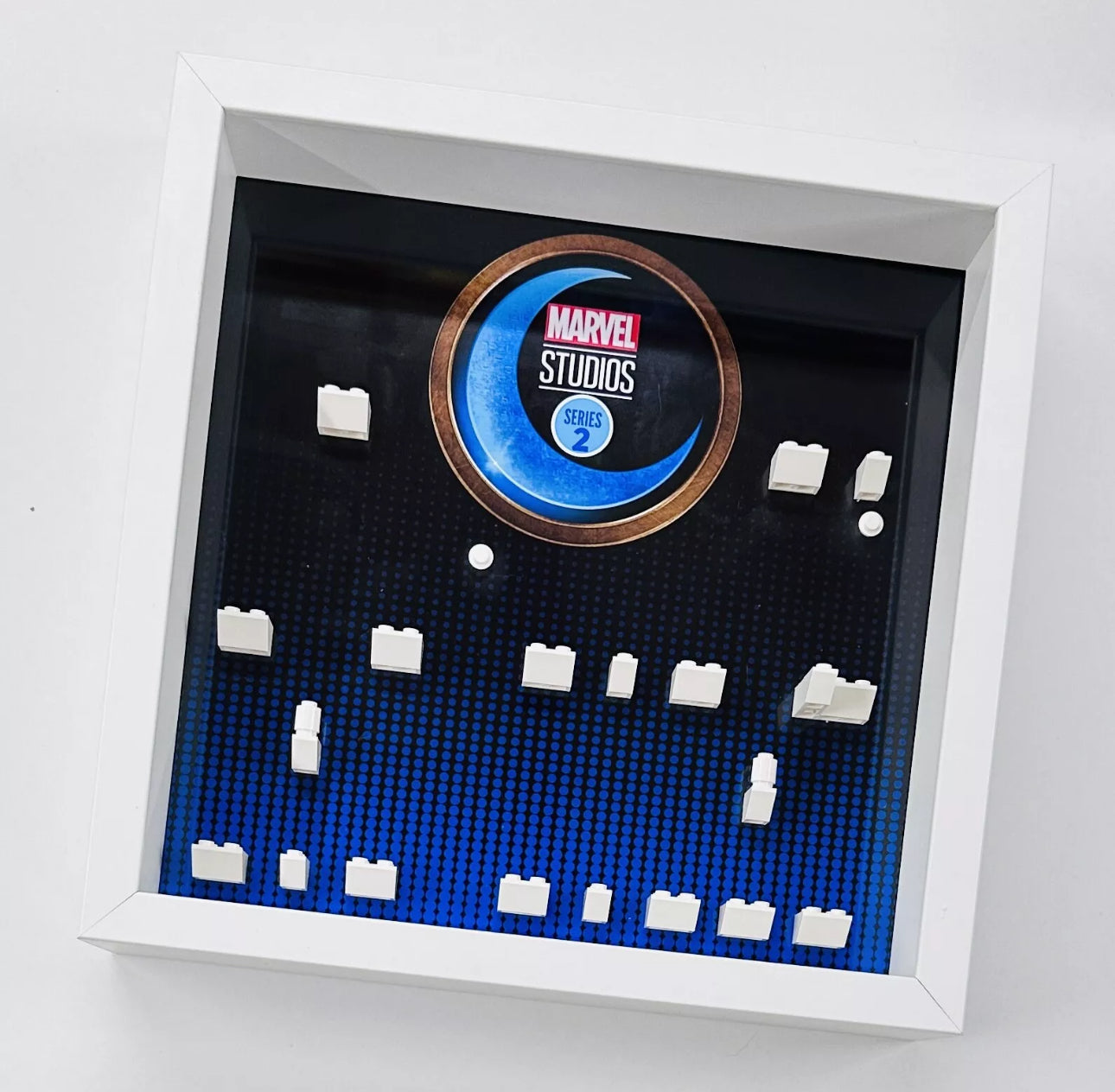 Display case Frame for Lego ® Marvel Series 2 71039 minifigures 27cm