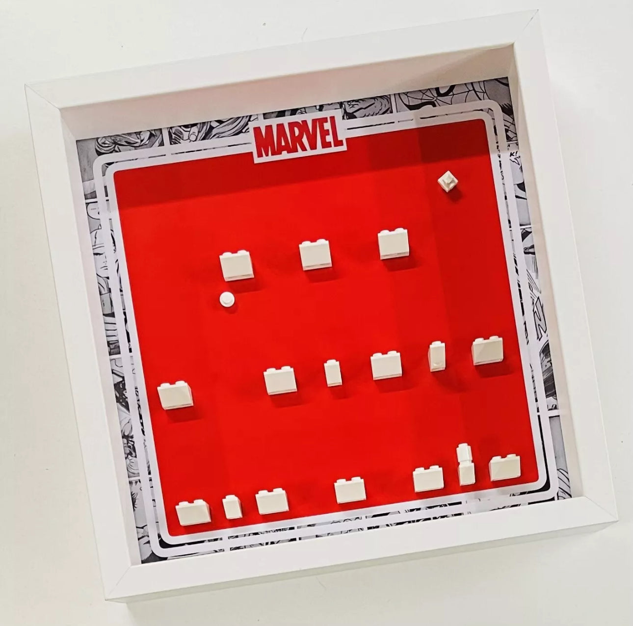Display Frame case for Lego ® Marvel Series 1 71031 minifigures 27cm