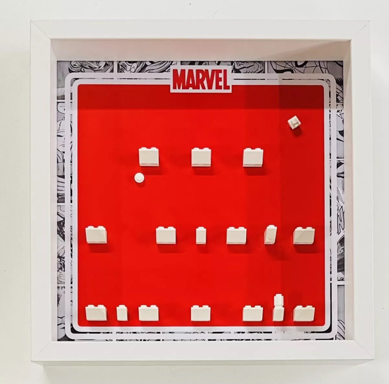 Display Frame case for Lego ® Marvel Series 1 71031 minifigures 27cm