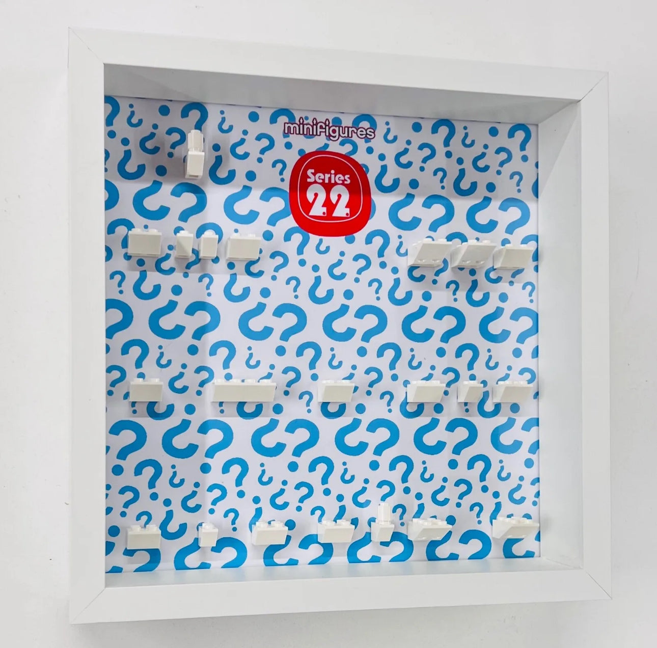 Display case Frame For Lego Series 22 Minifigures 71032 27cm