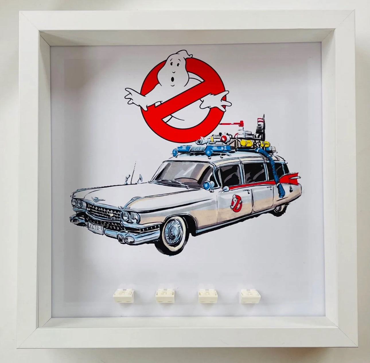 Display Frame Case For Lego Ghostbusters Minifigures 27CM