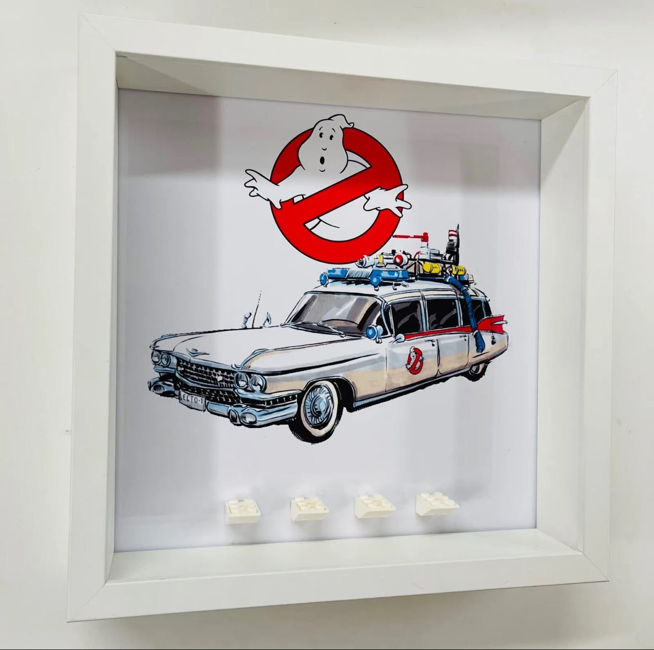 Display Frame Case For Lego Ghostbusters Minifigures 27CM